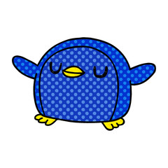 cartoon kawaii of a cute penguin