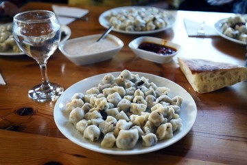 a plate of Turkish Mantis 