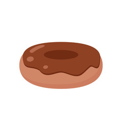 Chocolate donut icon