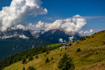View from Monte Elmo near Sesto, Trentino Alto Adige - Italy