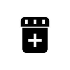 Medicine icon. Medical pill sign