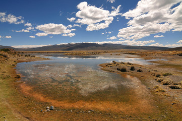 Peru, Salinas and Aguada Blanca National Reservation.