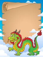 Chinese dragon theme parchment 5