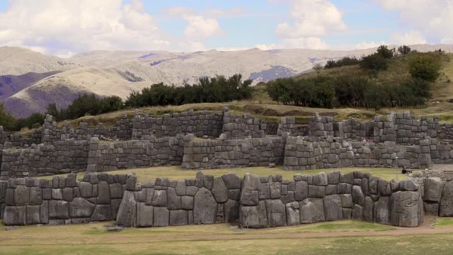 Sacsayhuaman, ancient Inca fortress, Peru.