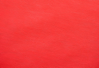 Red faux leather texture