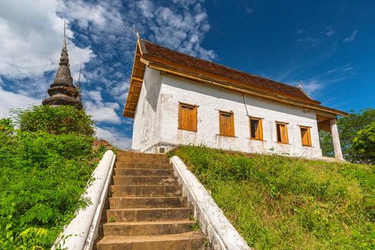 Wat Jom Phet in Luang Prabang, Laos.