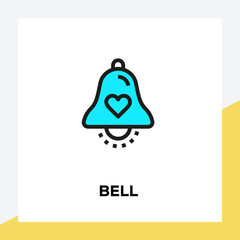 BELL LINE ICON SET