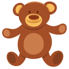 plush teddy bear cartoon character