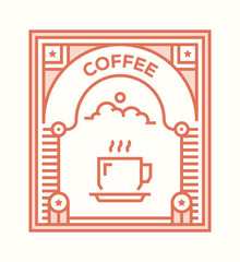 COFFEE ICON CONCEPT