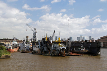 Fototapeta premium Harbour, Buenos Aires, Argentina