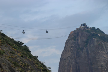 Obraz premium teleférico en el pan de azúcar