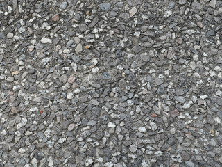 Large Gravel Pieces Surface Texture Background