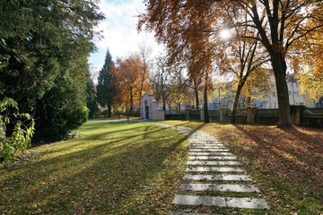 altes krematorium am friedhof in tuttlingen am honberg