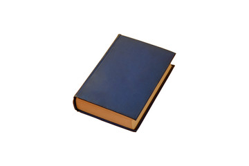 Vintage Book Isolated on White Background.