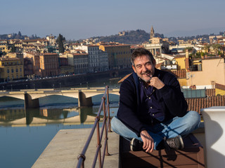 In Florence, Tuscany, Italy