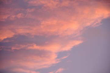 朝焼け雲