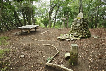 丹沢 畦ヶ丸の山頂