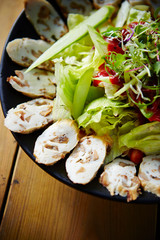 Korean fishcake salad