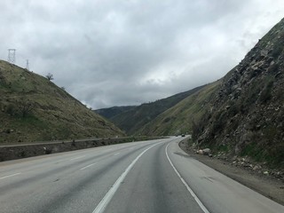 Naklejka premium California Mountains