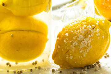Marokkanische Salzzitronen einlegen