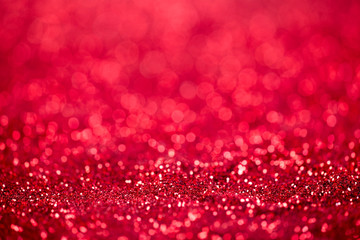 Red glitter christmas abstract background