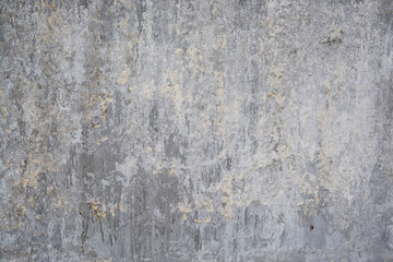 Background, painted wall plaster.