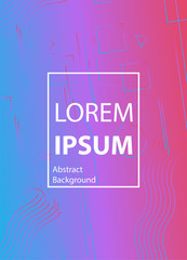 Abstract background design template with minimalist combinations