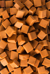 Toffee caramel candies