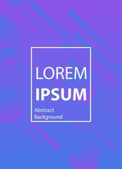 Abstract background design template with minimalist combinations