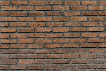 old red brick wall background