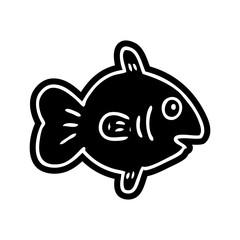 Obraz premium cartoon icon drawing of a marine fish