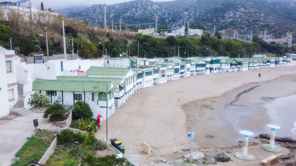 Fototapeta premium Garraf. Coastal village of Barcelona. Cataonia. Spain