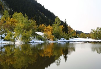 gorgeous lake landscape photos.artvin/savsat/turkey