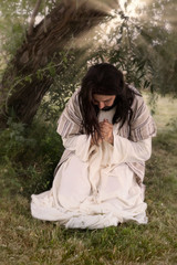 Prayer in Garden of Olives