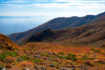 那須岳の紅葉と遠景#3