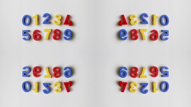 kitchen numbers magnets school counting
