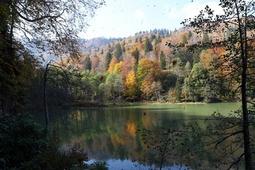 gorgeous lake landscape photos.artvin/savsat/turkey