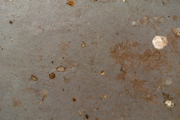 texture of rusty metal