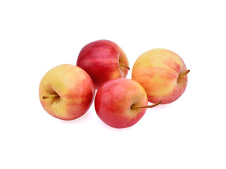 Apples isolated on white background.