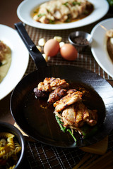 chicken with potatoes
