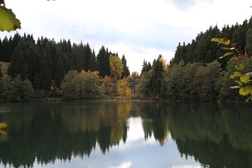 gorgeous lake landscape photos.artvin/savsat/turkey
