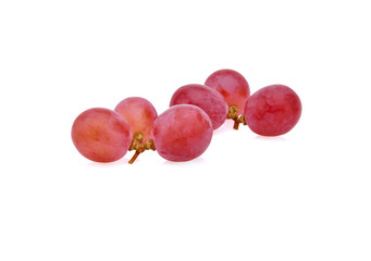 red grape isolate on white background