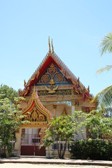 Fototapeta premium asiatischer Tempel in Thailand