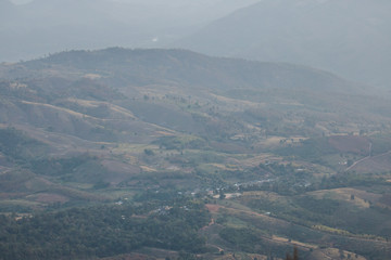 view of mountains