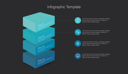 3d infographic elements