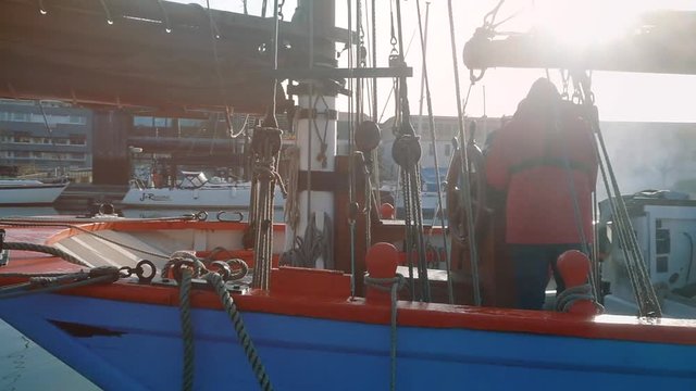 lorient port fishing boat bretagne brittany