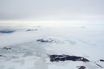 Greenland from the sky