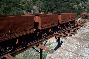 Linea ferroviaria mineraria abbandonata di San Benedetto