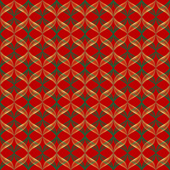 Vector abstract geometric seamless pattern. Elegant  texture with mesh, net, lattice, grid, diamond shapes, rhombuses. Simple graphic background. Repeat design for decor, textile, cover, wrapped, tile