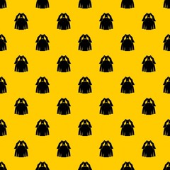 Princess dress pattern seamless vector repeat geometric yellow for any design